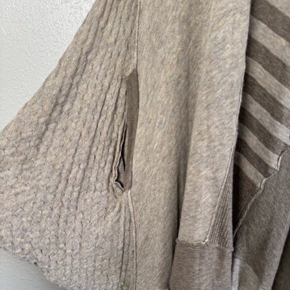 All Saints Spitalfields asymmetrical distressed patchwork muses dress brown 8 - Picture 7 of 14